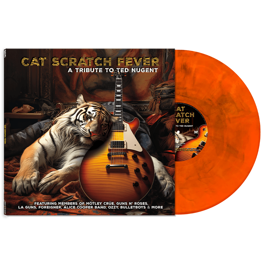 Cat Scratch Fever - A Tribute To Ted Nugent (Orange Marble Vinyl) - Cleopatra Records