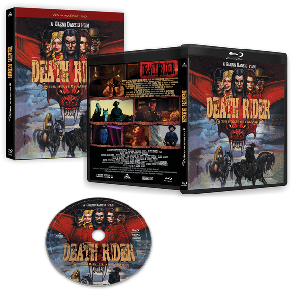 Death Rider in the House of Vampires (Classic Cover) (Blu-Ray) - Cleopatra Records