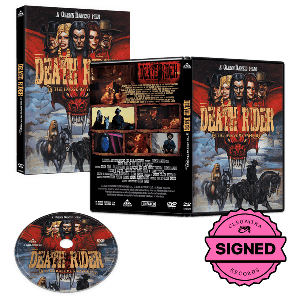 Death Rider in the House of Vampires (Classic Cover) (DVD - Signed by Glenn Danzig) - Cleopatra Records