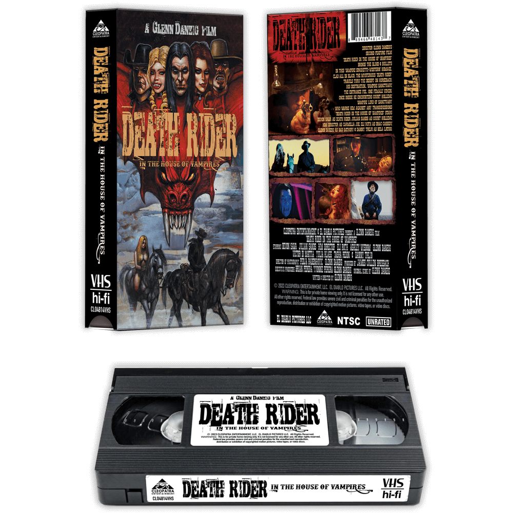 Death Rider in the House of Vampires (Classic Cover) (VHS)
