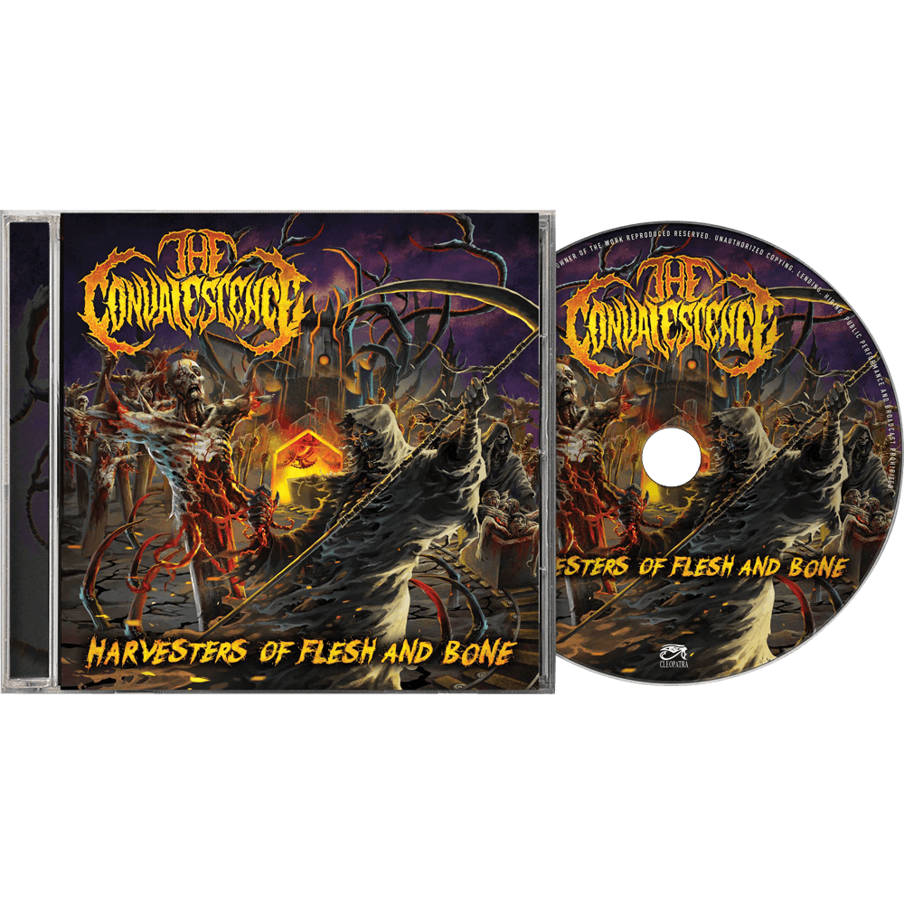 The Convalescence - Harvesters Of Flesh And Bone (CD) - Cleopatra Records