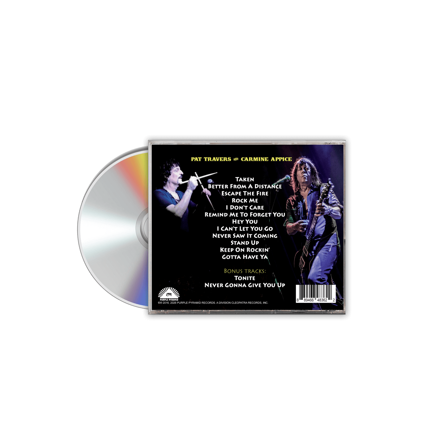 Pat Travers & Carmine Appice - The Balls Album (CD)