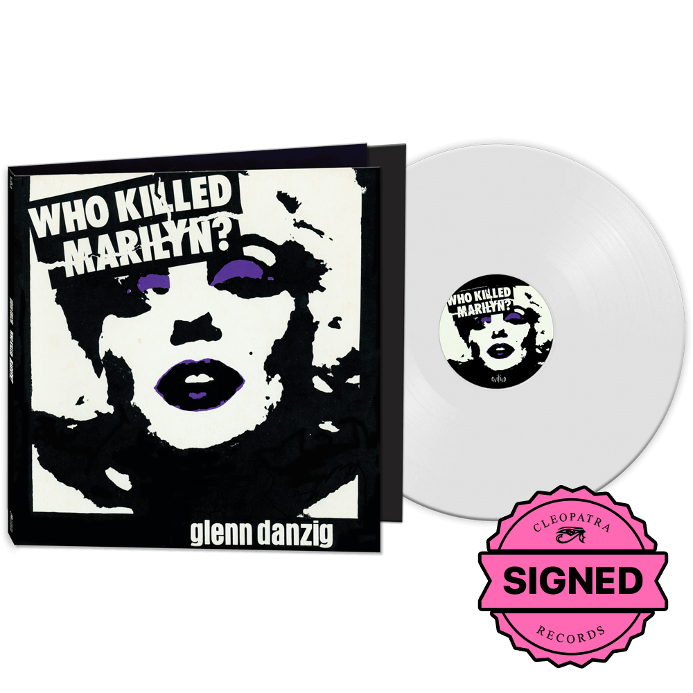 Glenn Danzig - Who Killed Marilyn? (White Vinyl - SIGNED) - Cleopatra Records