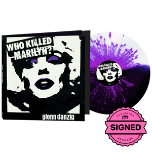 Glenn Danzig - Who Killed Marilyn? (2 Strip Black & White / Purple Splatter Vinyl - Signed by Glenn Danzig)