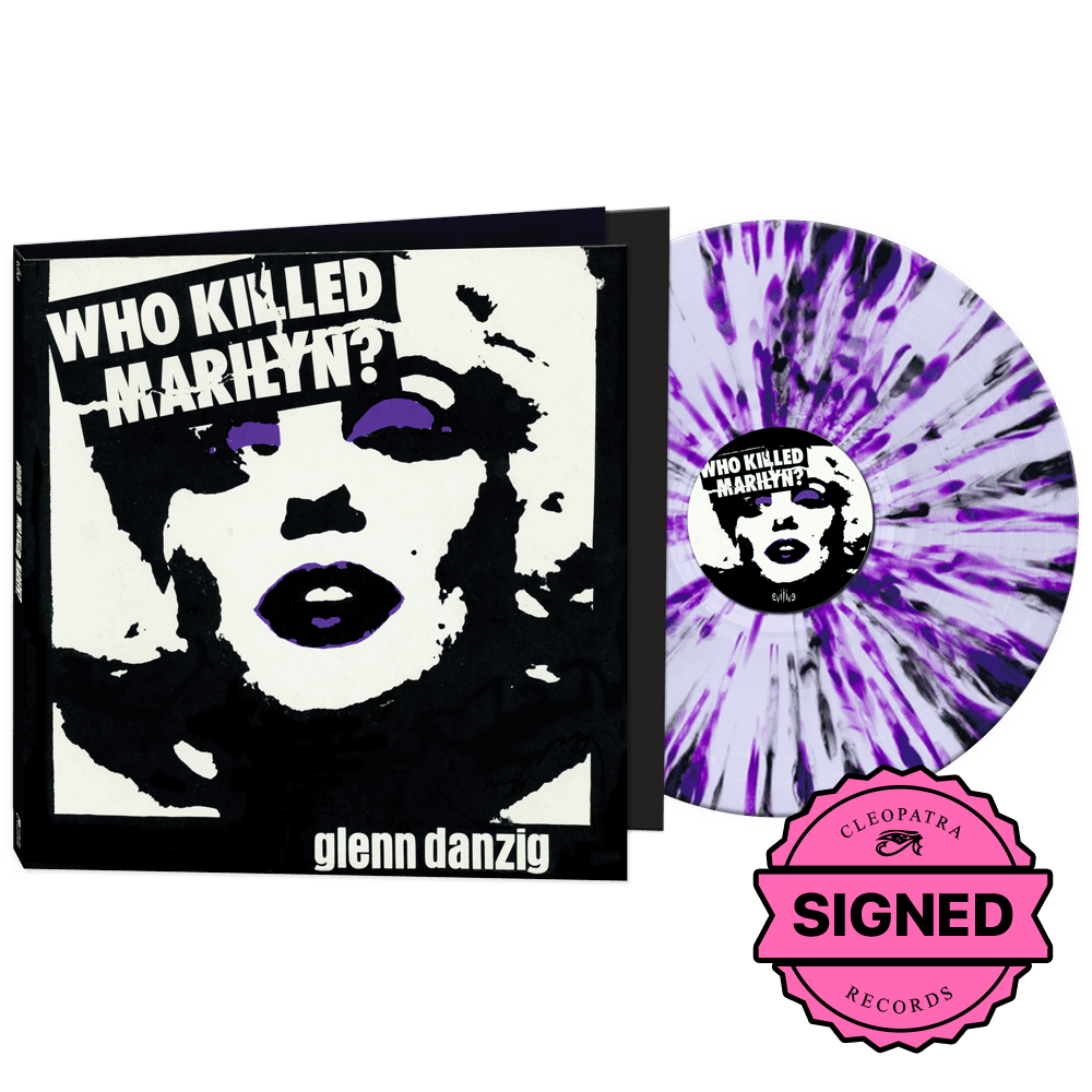 Glenn Danzig - Who Killed Marilyn? (White/Purple/Black Splatter Vinyl - Signed by Glenn Danzig)