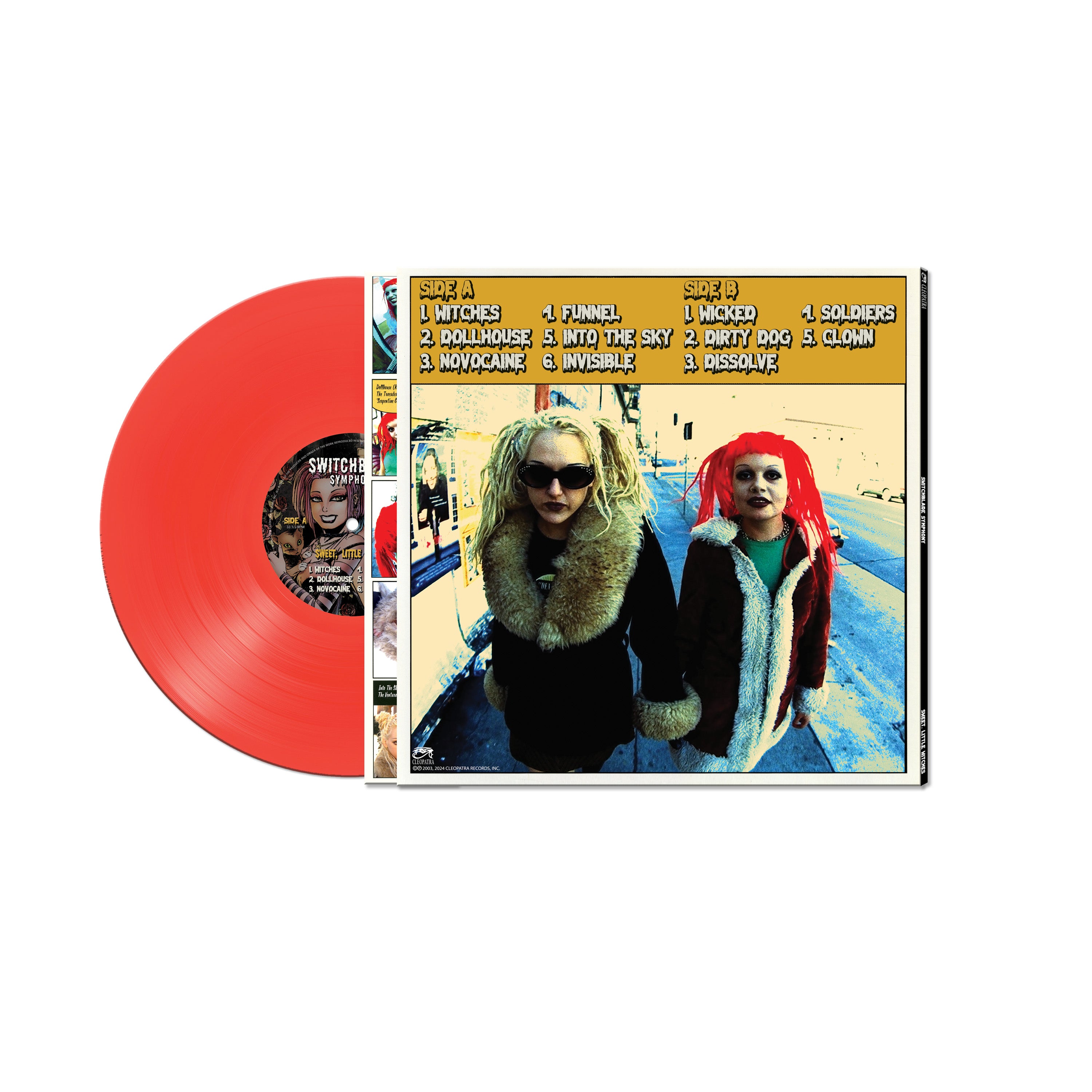Switchblade Symphony - Sweet Little Witches (Red Vinyl) - Cleopatra Records