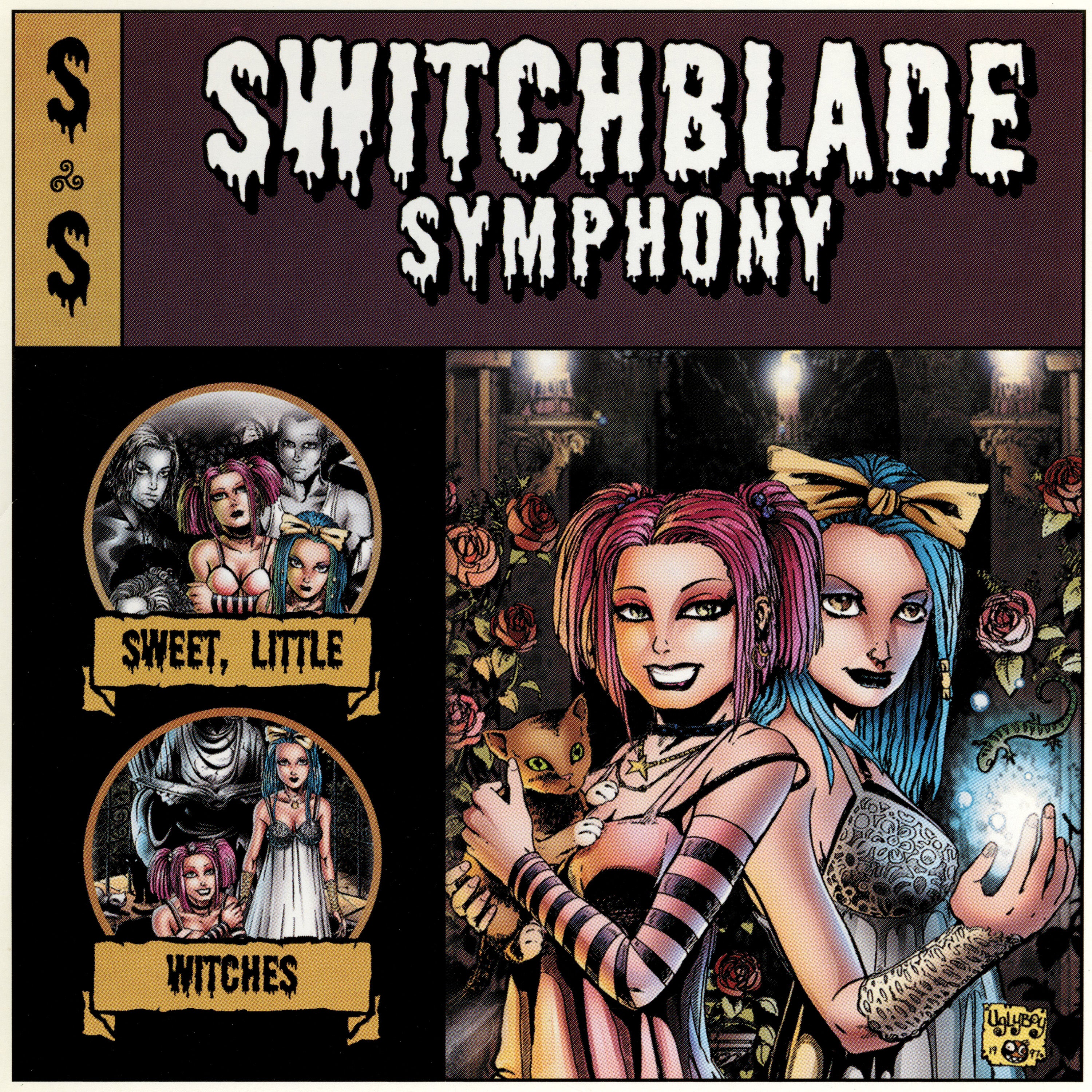 Switchblade Symphony - Sweet Little Witches (Red Vinyl) - Cleopatra Records