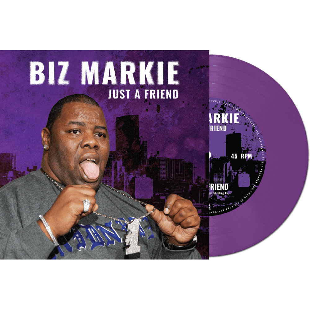 Biz Markie - Just A Friend (Purple 7" Vinyl) - Cleopatra Records