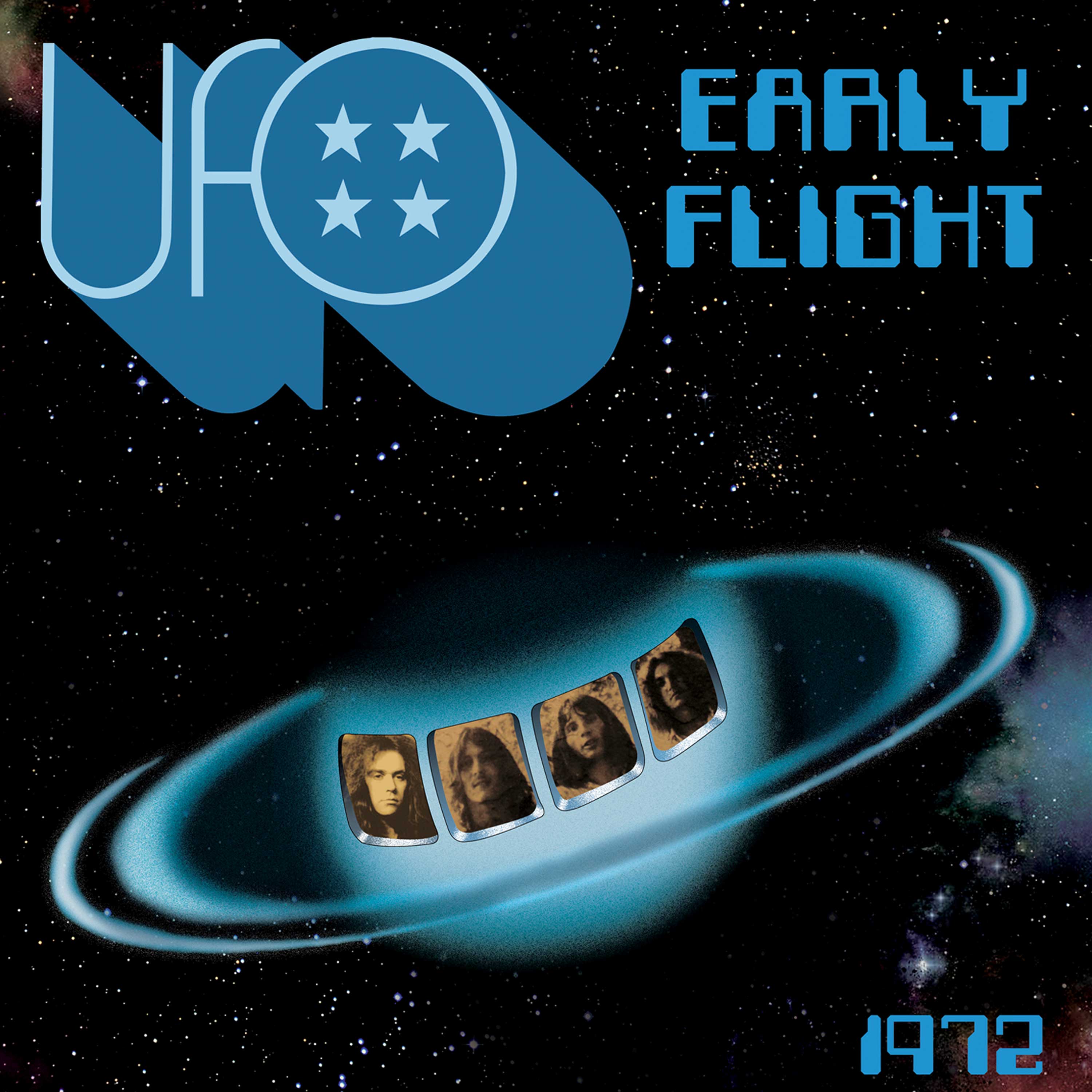 UFO - Early Flight 1972 (Blue Marble Vinyl) - Cleopatra Records