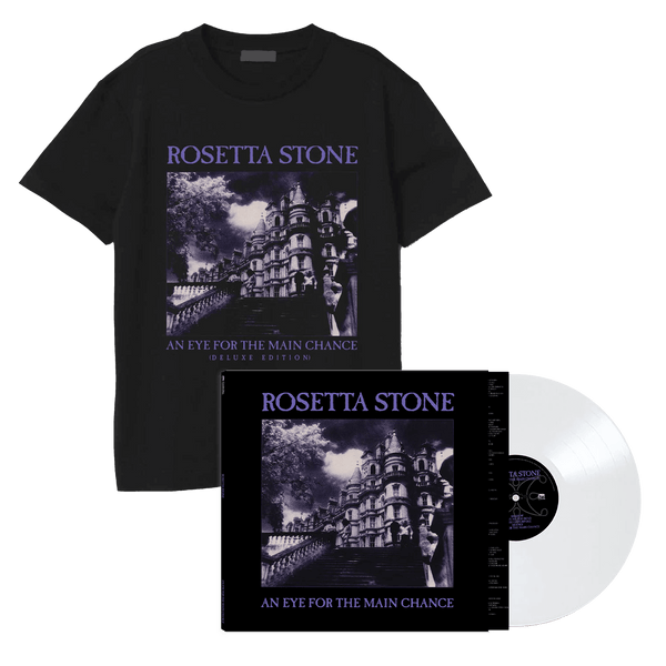 Rosetta Stone - An Eye For The Main Chance (White Vinyl LP + T-Shirt Bundle)