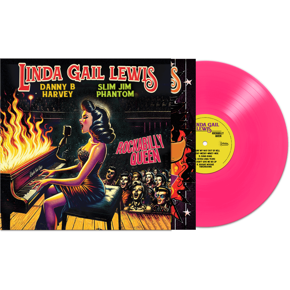 Linda Gail Lewis - Rockabilly Queen (Pink Vinyl) - Cleopatra Records