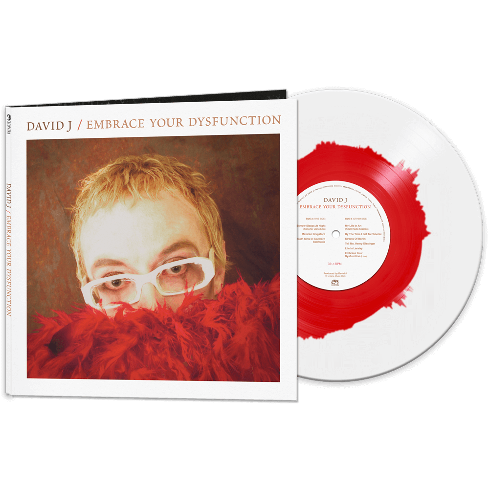 David J - Embrace Your Dysfunction (Red/White Haze Vinyl)