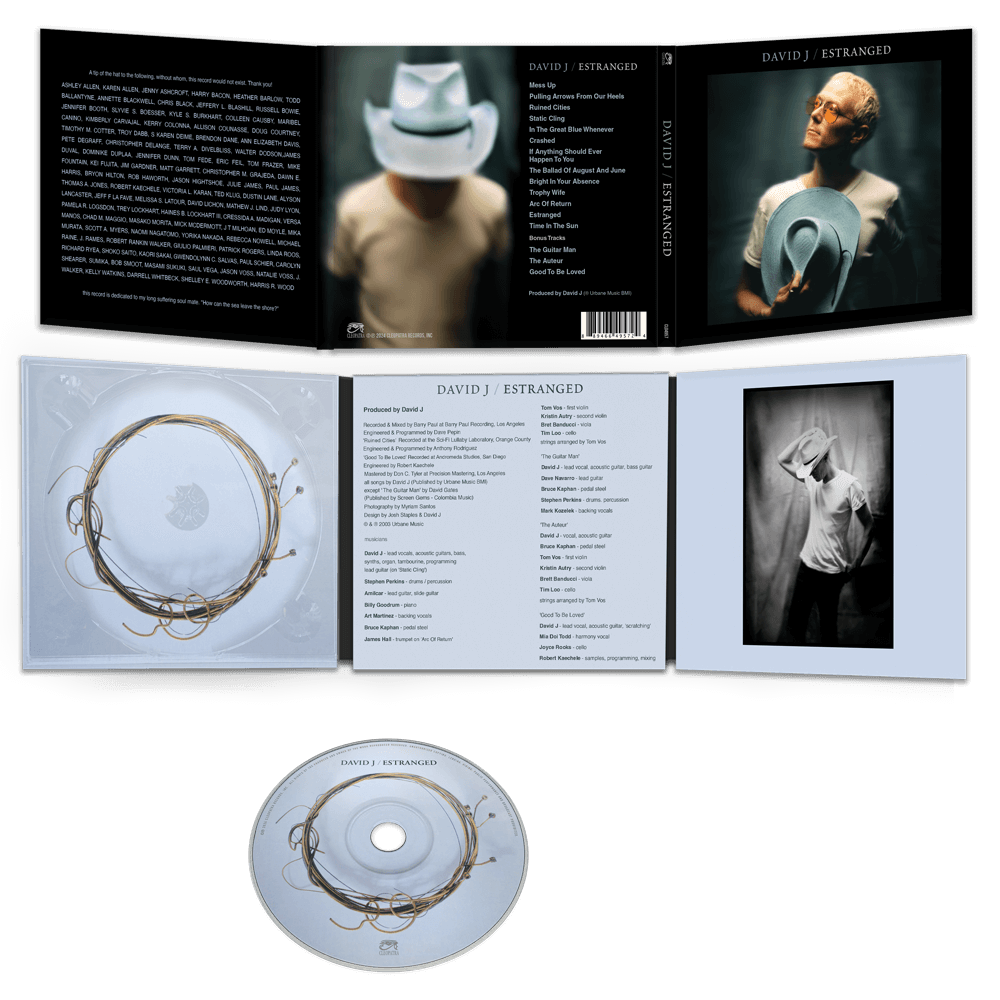 David J - Estranged (CD) - Cleopatra Records