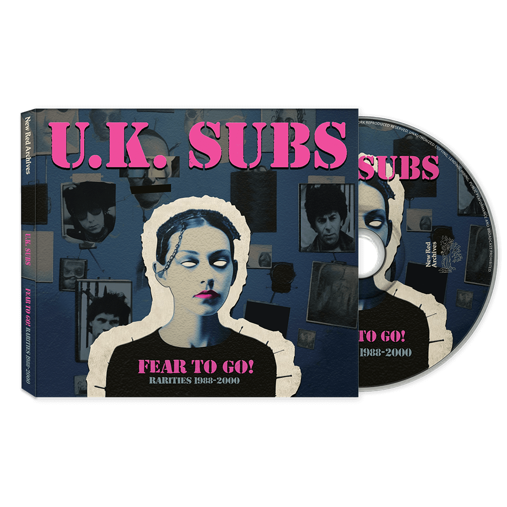 U.K. Subs - Fear To Go! - Rarities 1988-2000 (CD) - Cleopatra Records