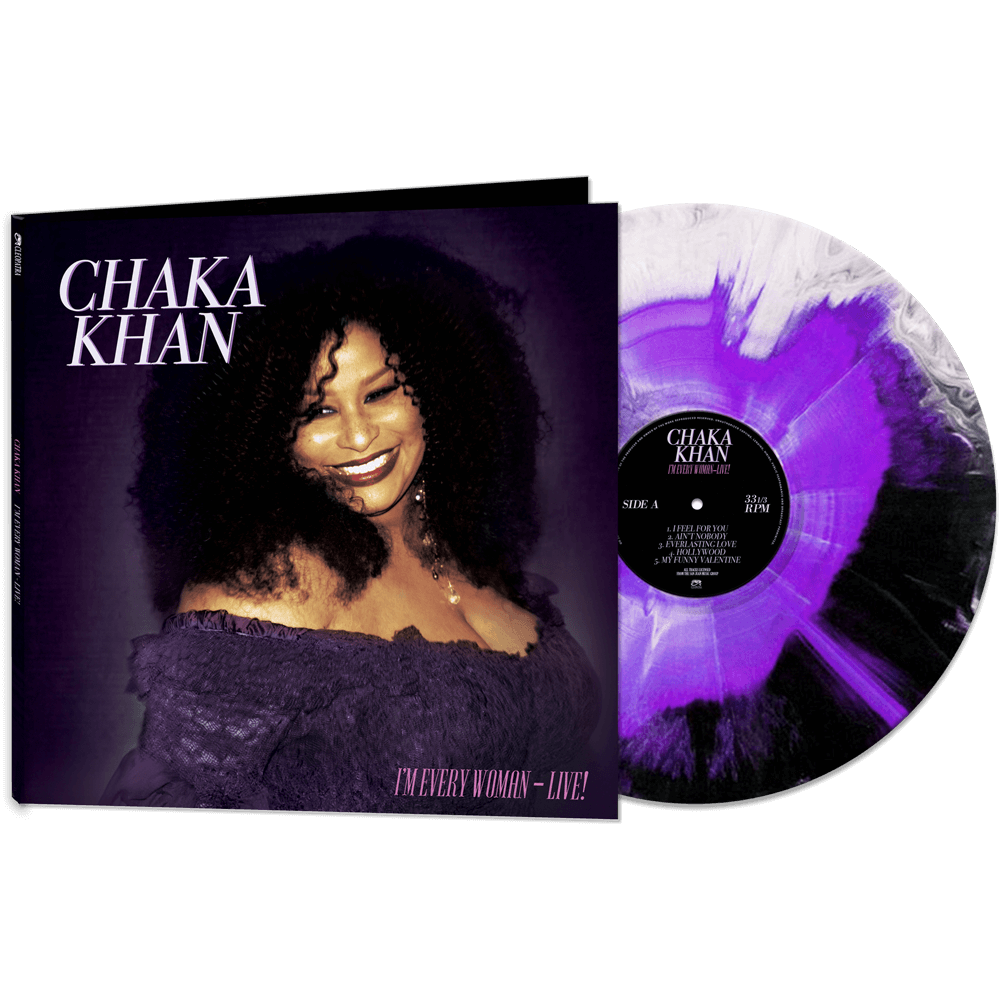 Chaka Khan - I'm Every Woman - Live (Purple-White Haze Vinyl) - Cleopatra Records