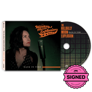 Hillbilly Moon Explosion - Back In Time (CD - Signed by Signed by Emanuela Hutter, Oliver Baroni, Duncan James, Sylvain Petite)