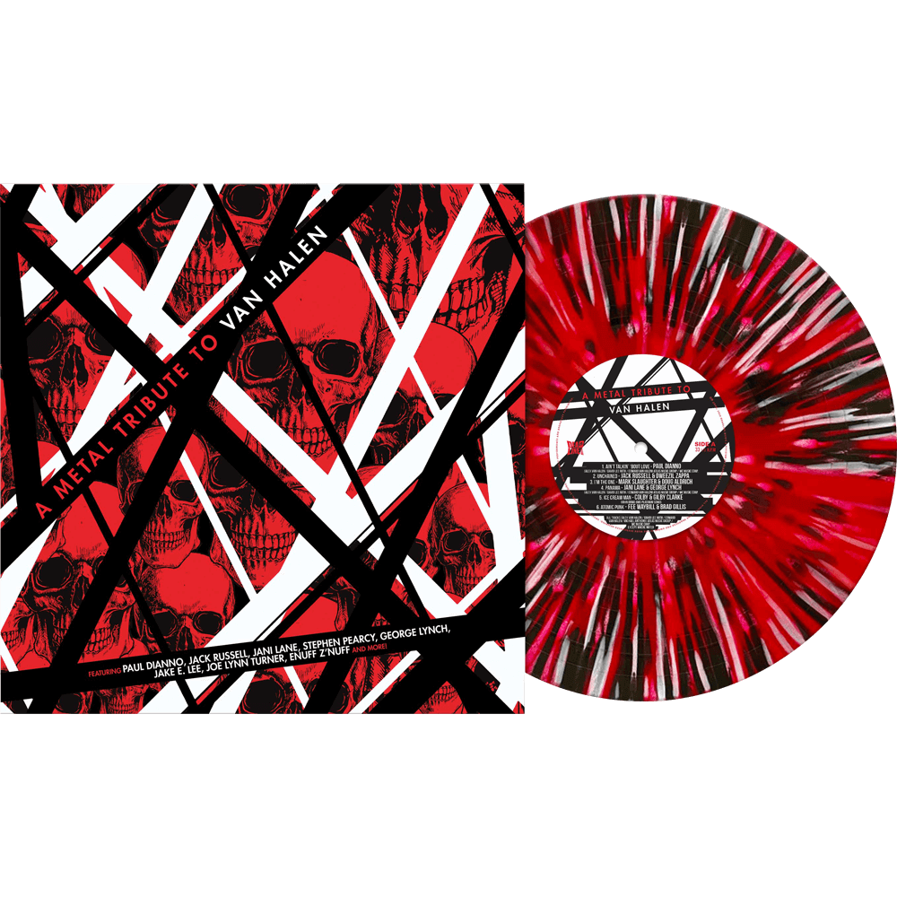 A Metal Tribute to Van Halen (Red-White-Black Splatter Vinyl) - Cleopatra Records