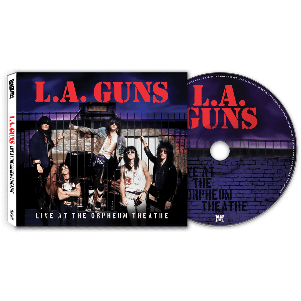 L.A. Guns - Live At The Orpheum Theatre (CD) - Cleopatra Records