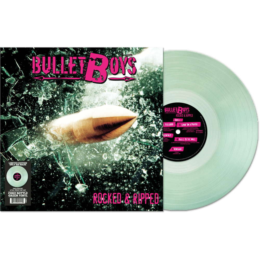 Bulletboys - Rocked & Ripped (Coke Bottle Green Vinyl) - Cleopatra Records