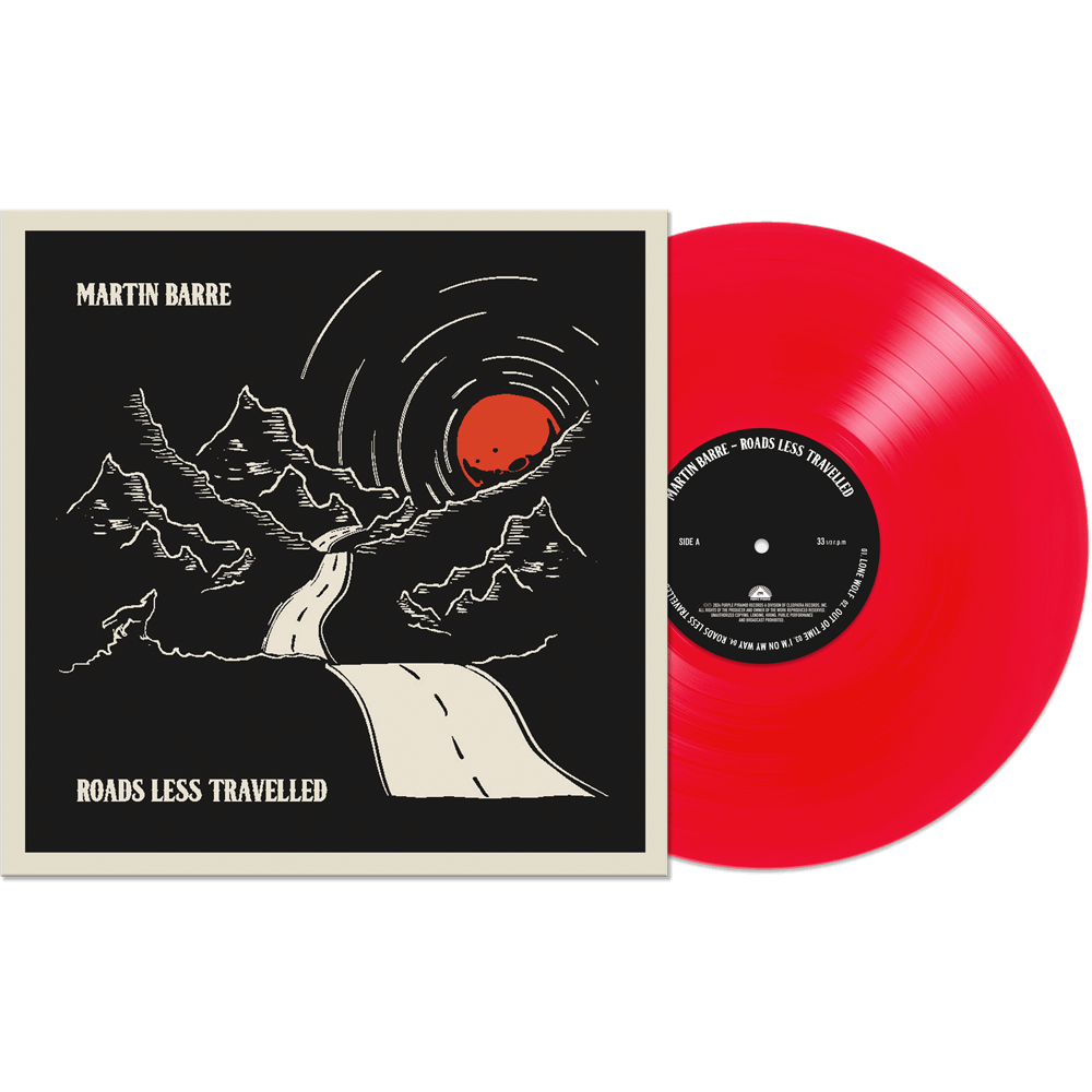 Martin Barre - Roads Less Travelled (Red Vinyl)
