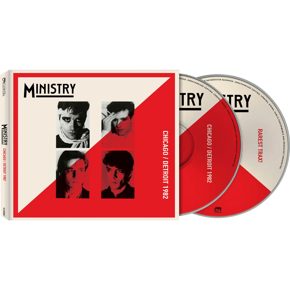 Ministry - Chicago - Detroit 1982 Deluxe Edition (Double CD) - Cleopatra Records