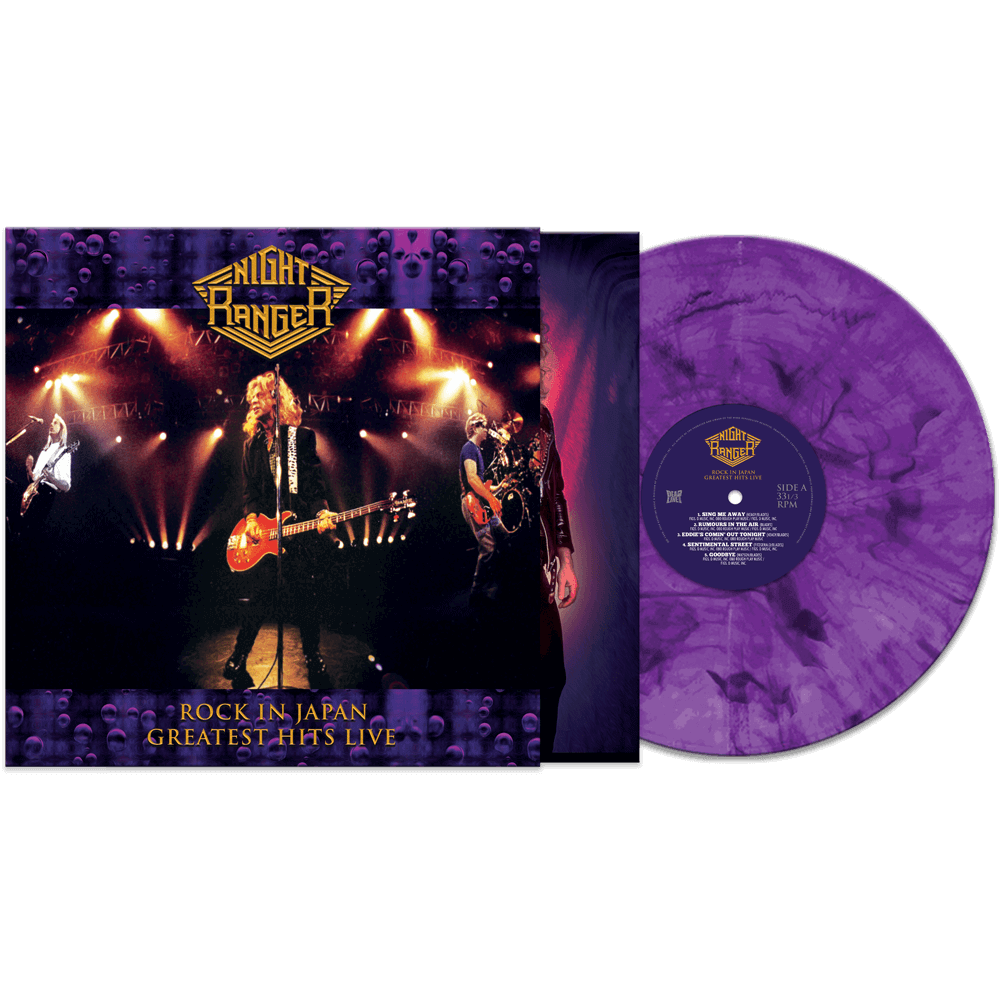 Night Ranger - Rock In Japan - Greatest Hits Live (Purple Marble Vinyl)