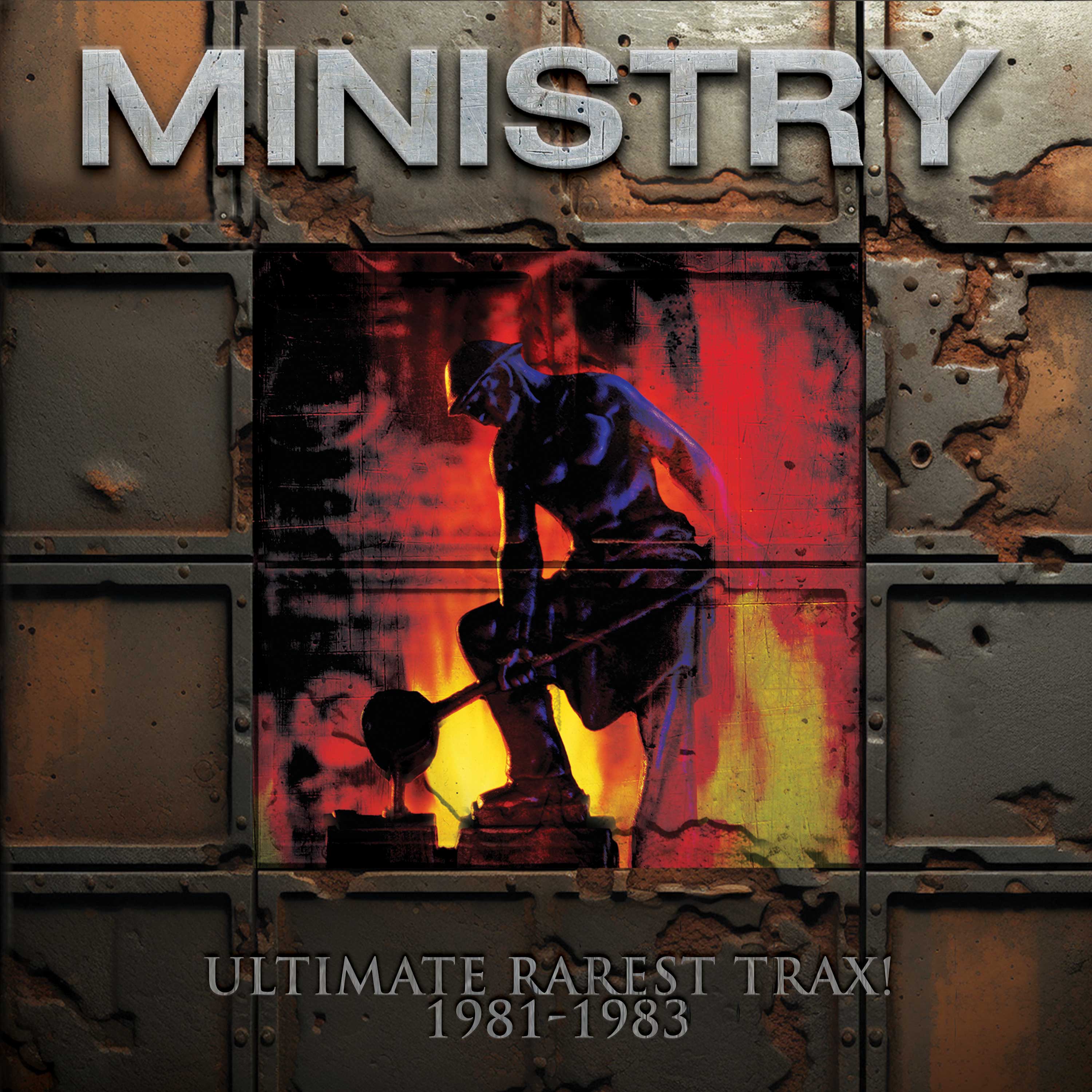 Ministry - Ultimate Rarest Tracks (Silver Double Vinyl) - Cleopatra Records