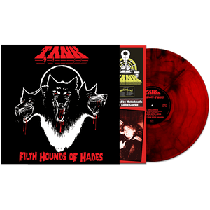 Tank - Filth Hounds of Hades (Red Marble Vinyl) - Cleopatra Records Tank - Filth Hounds of Hades (Red Marble Vinyl) - Cleopatra Records