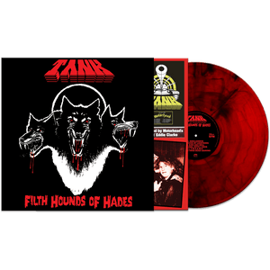 Tank - Filth Hounds of Hades (Red Marble Vinyl) - Cleopatra Records