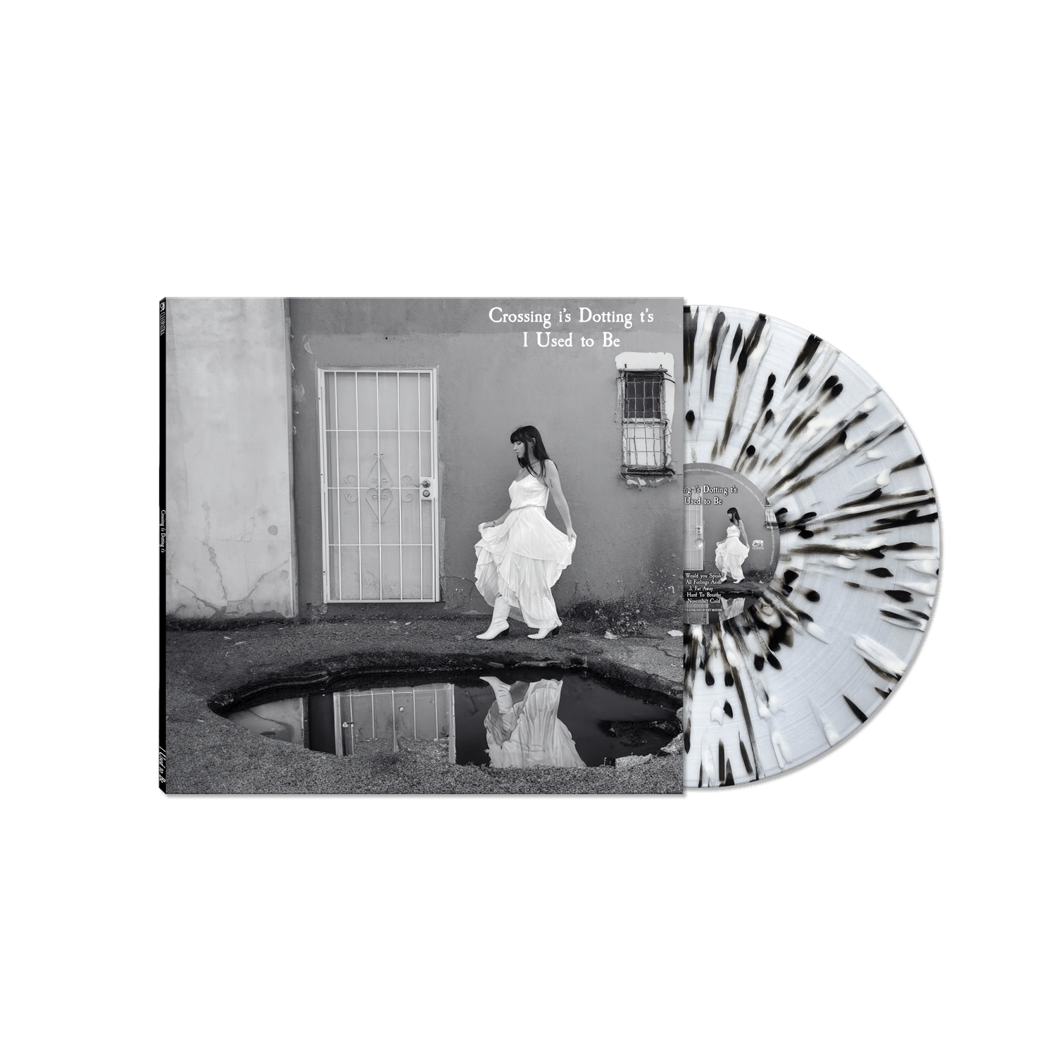 Crossing I's Dotting T's - I Used To Be (Black/White/Clear Splatter Vinyl LP)