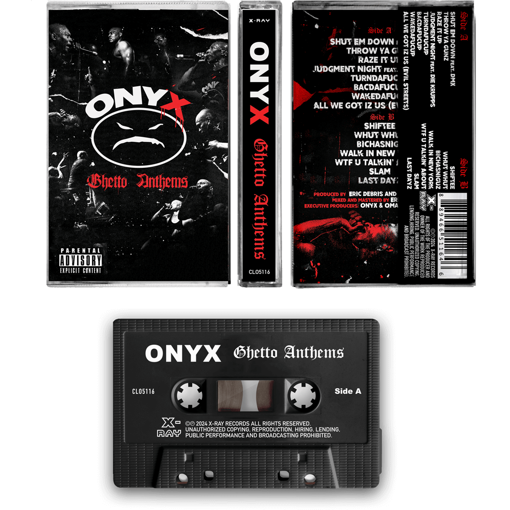 Onyx - Ghetto Anthems (Cassette) - Cleopatra Records