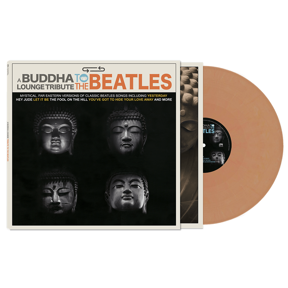 A Buddha Lounge Tribute to The Beatles (Peach Vinyl) - Cleopatra Records