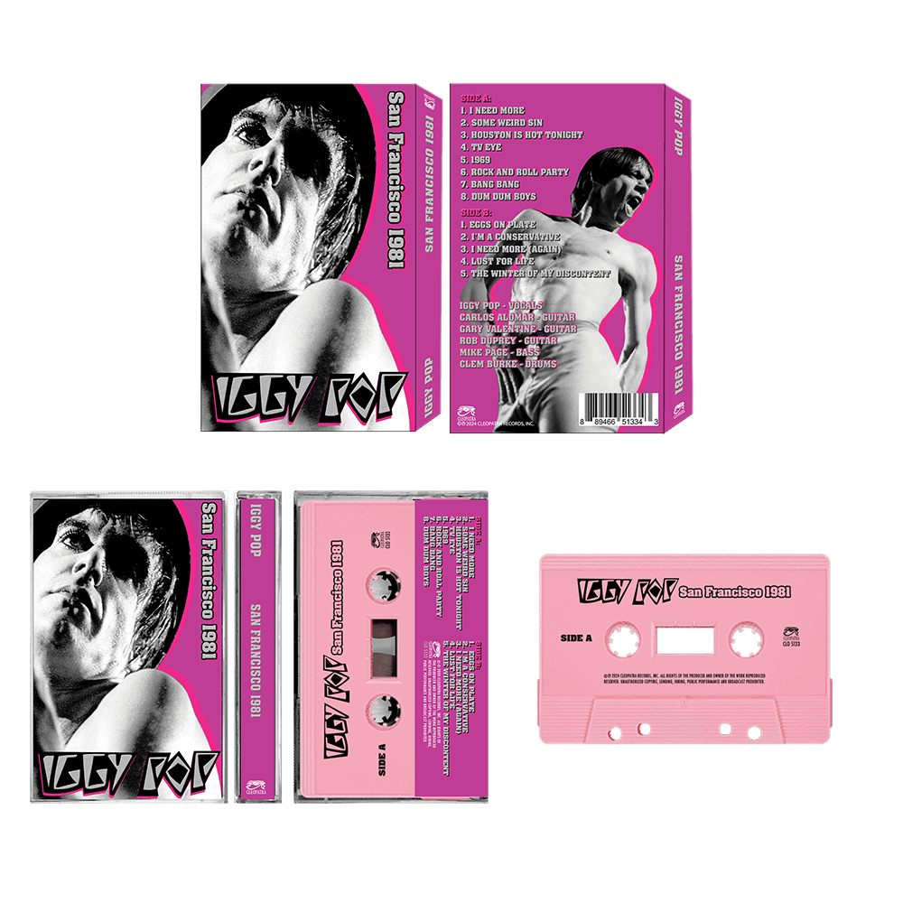 Iggy Pop - San Francisco 1981 (Cassette)