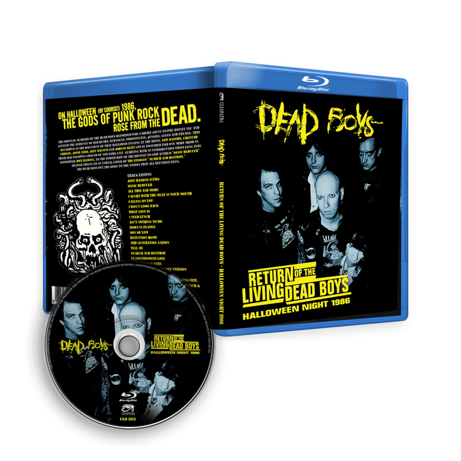 Dead Boys - Return Of The Living Dead Boys - Halloween Night 1986 (DVD or  Blu-Ray)