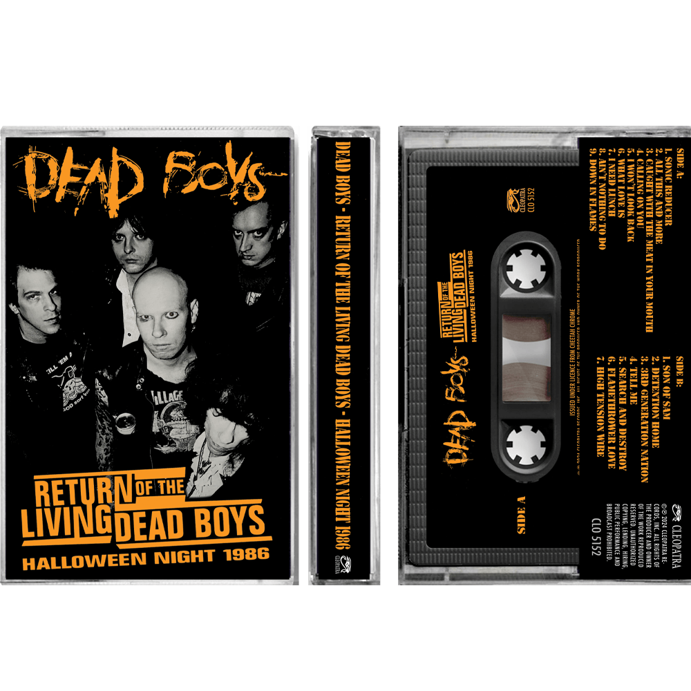 Dead Boys – Return Of The Living Dead Boys – Halloween Night 1986 (Cassette)