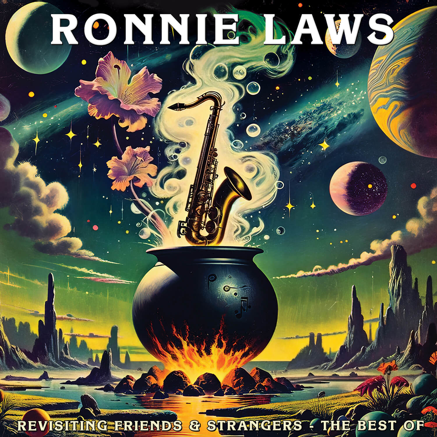 Ronnie Laws - Revisiting Friends And Strangers - The Best Of (Red Vinyl) - Cleopatra Records