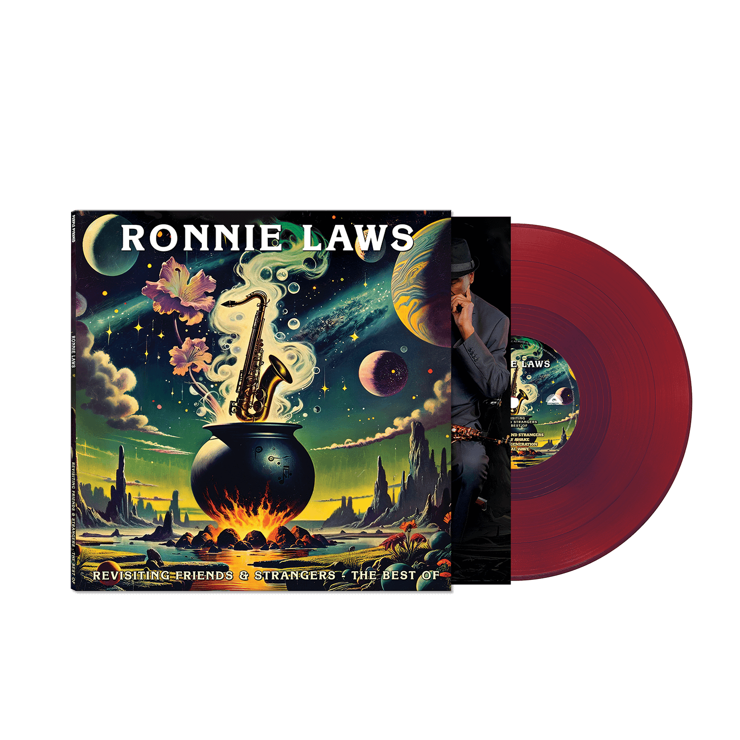 Ronnie Laws - Revisiting Friends And Strangers - The Best Of (Red Vinyl) - Cleopatra Records