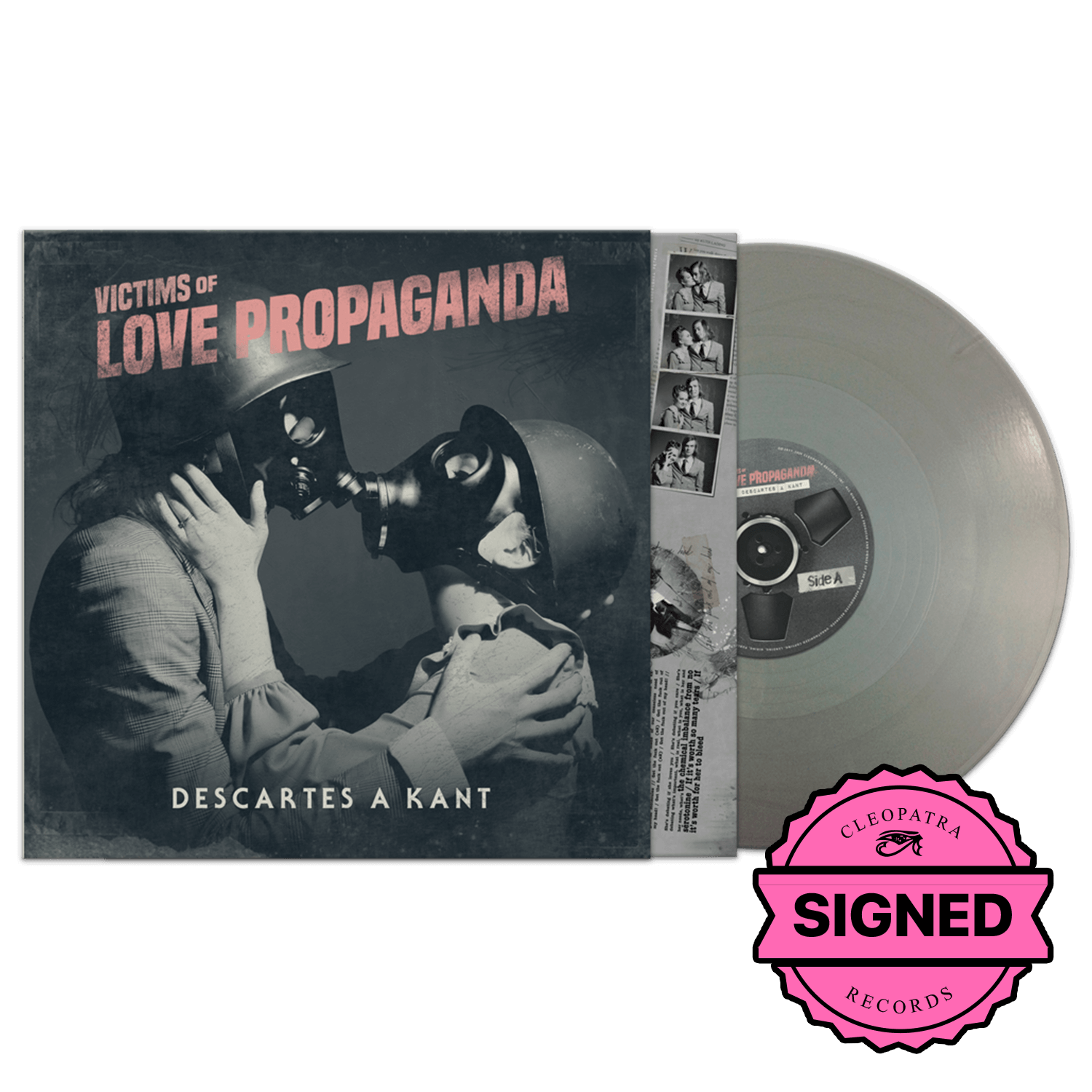 Descartes A Kant - Victims of Love Propaganda (Silver Vinyl LP - Signed by Band)