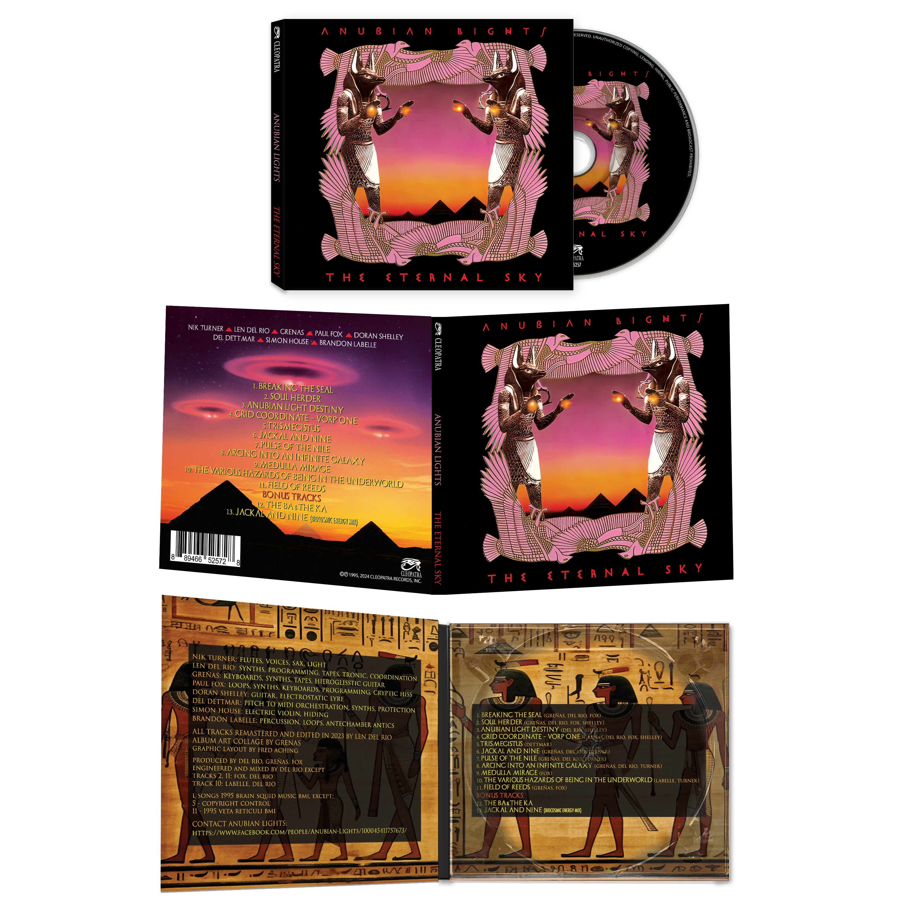 Len Del Rio Anubian Lights - The Eternal Sky (CD)