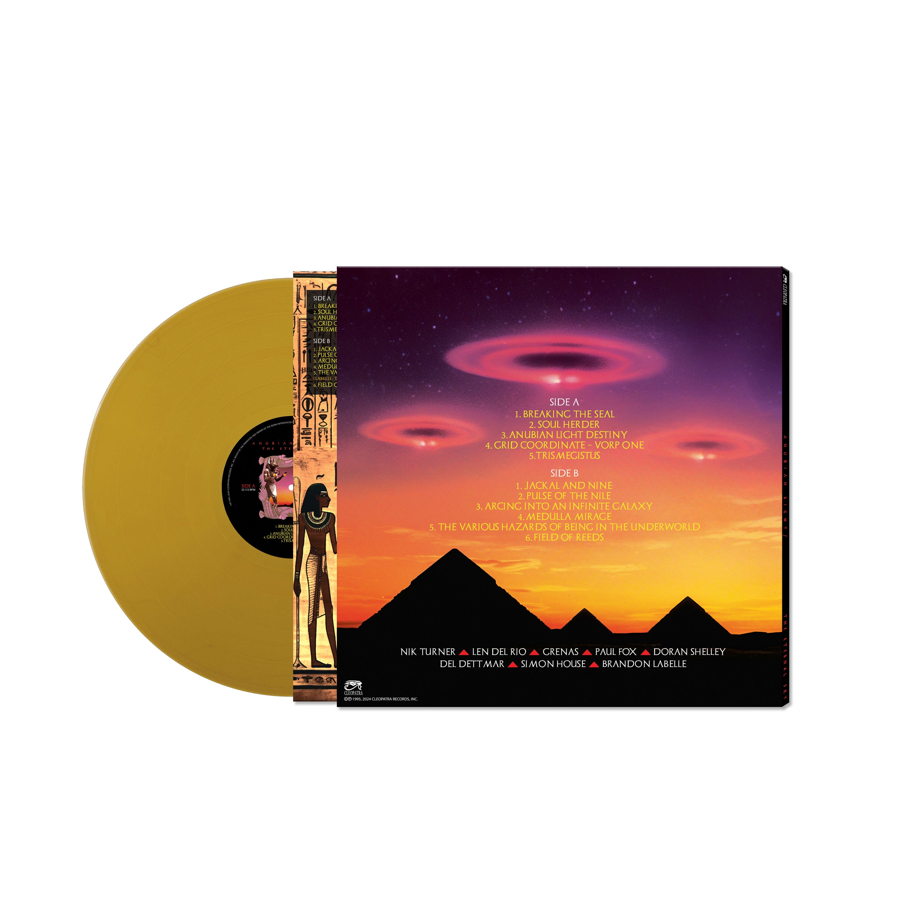 Len Del Rio Anubian Lights - The Eternal Sky (Gold Vinyl)