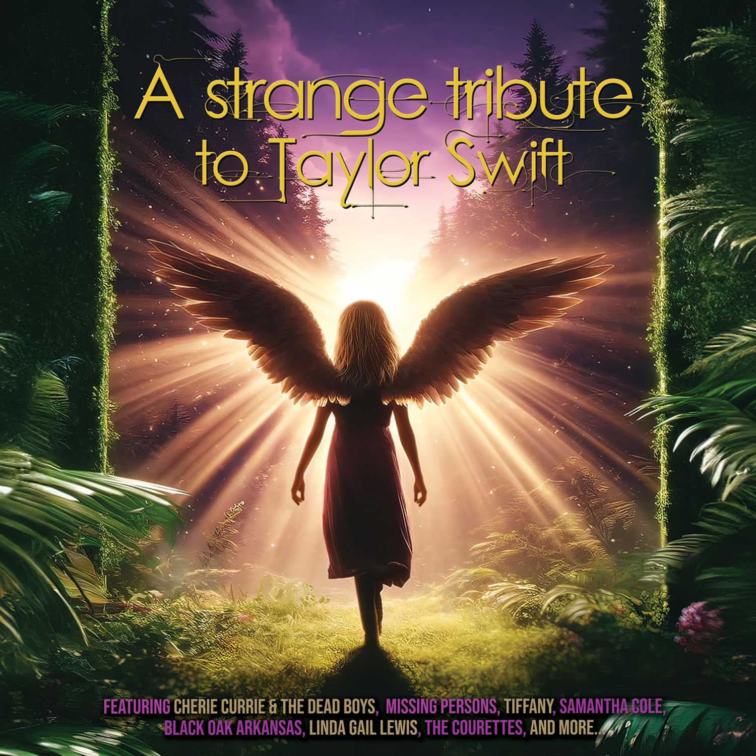 A Strange Tribute To Taylor Swift (Purple Marble Vinyl) - Cleopatra Records