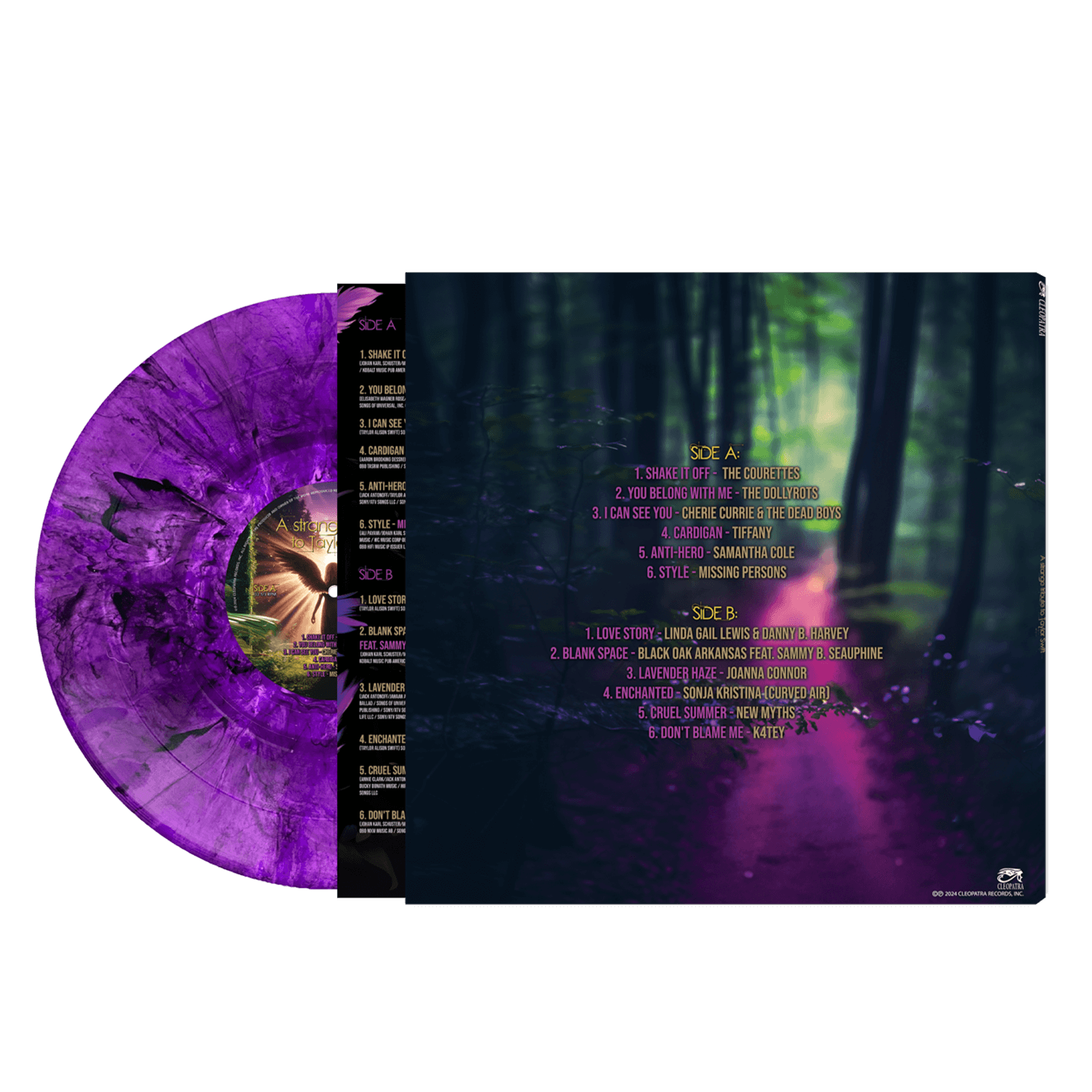 A Strange Tribute To Taylor Swift (Purple Marble Vinyl) - Cleopatra Records