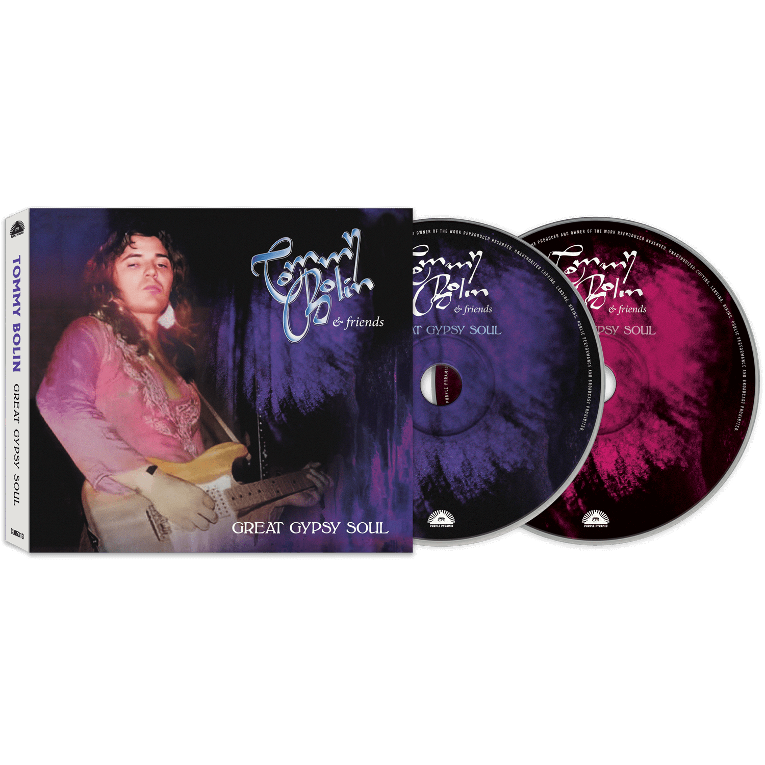 Tommy Bolin & Friends - Great Gypsy Soul (2 CD) - Cleopatra Records