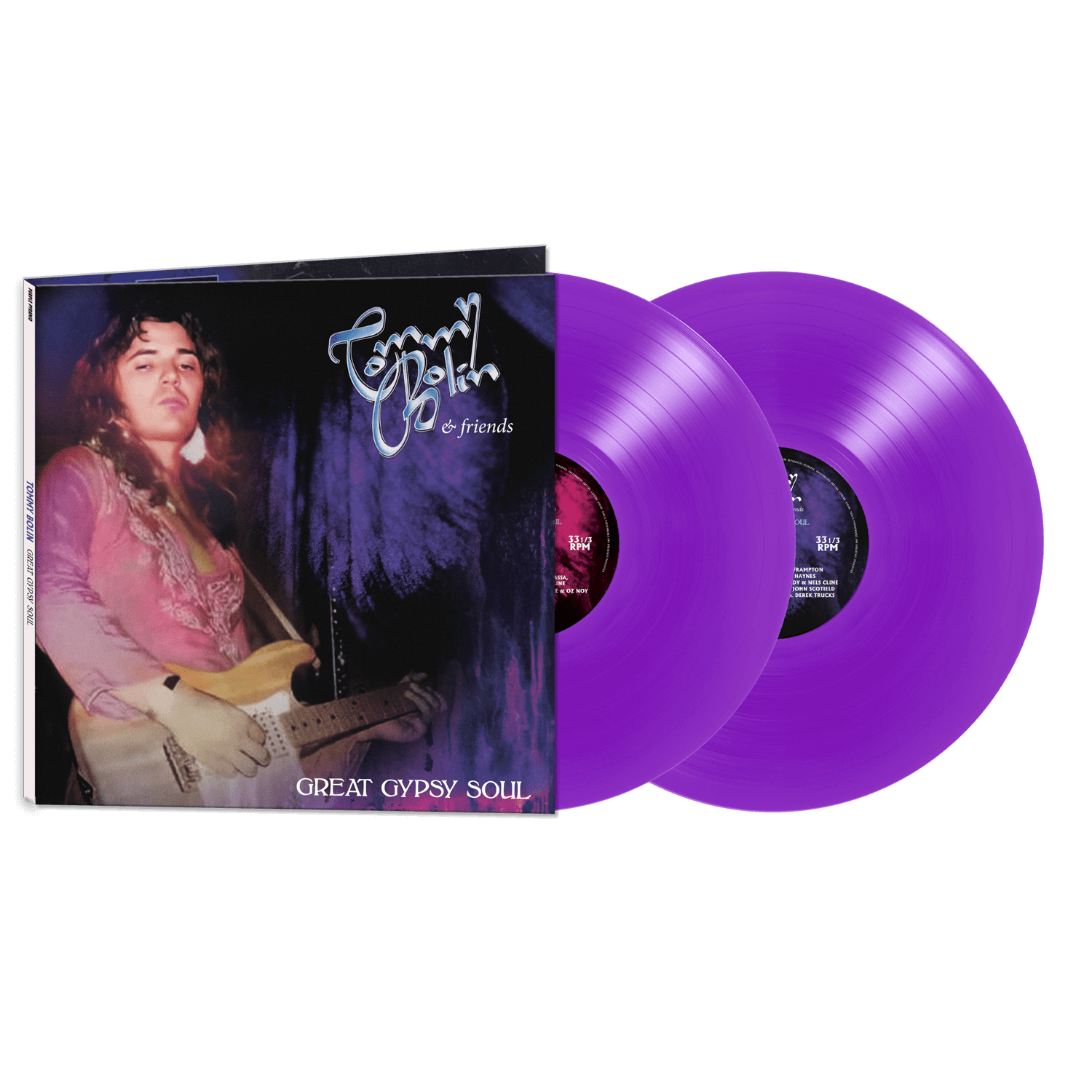 Tommy Bolin & Friends - Great Gypsy Soul (Colored Double Vinyl) - Cleopatra Records