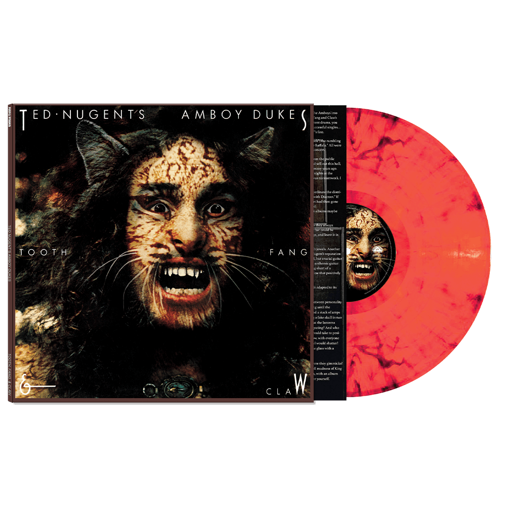 Ted Nugent & The Amboy Dukes - Tooth, Fang & Claw (Red Marble Vinyl)