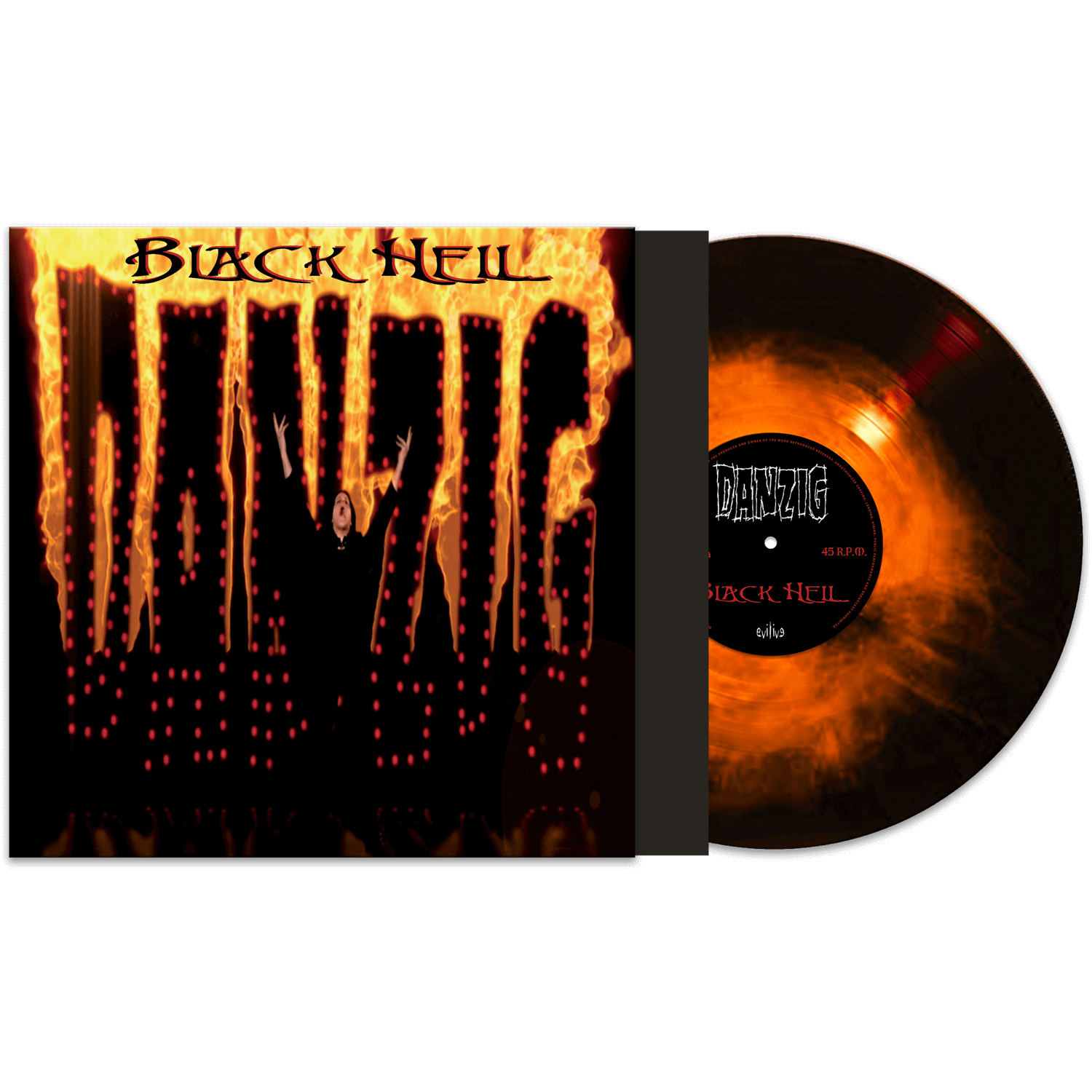 Danzig - Black Hell (Limited Edition Colored 12" Vinyl - Signed by Glenn Danzig) - Cleopatra Records