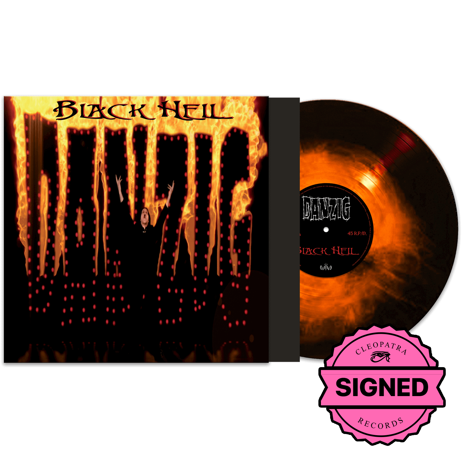 Danzig - Black Hell (Limited Edition Colored 12" Vinyl - Signed by Glenn Danzig)