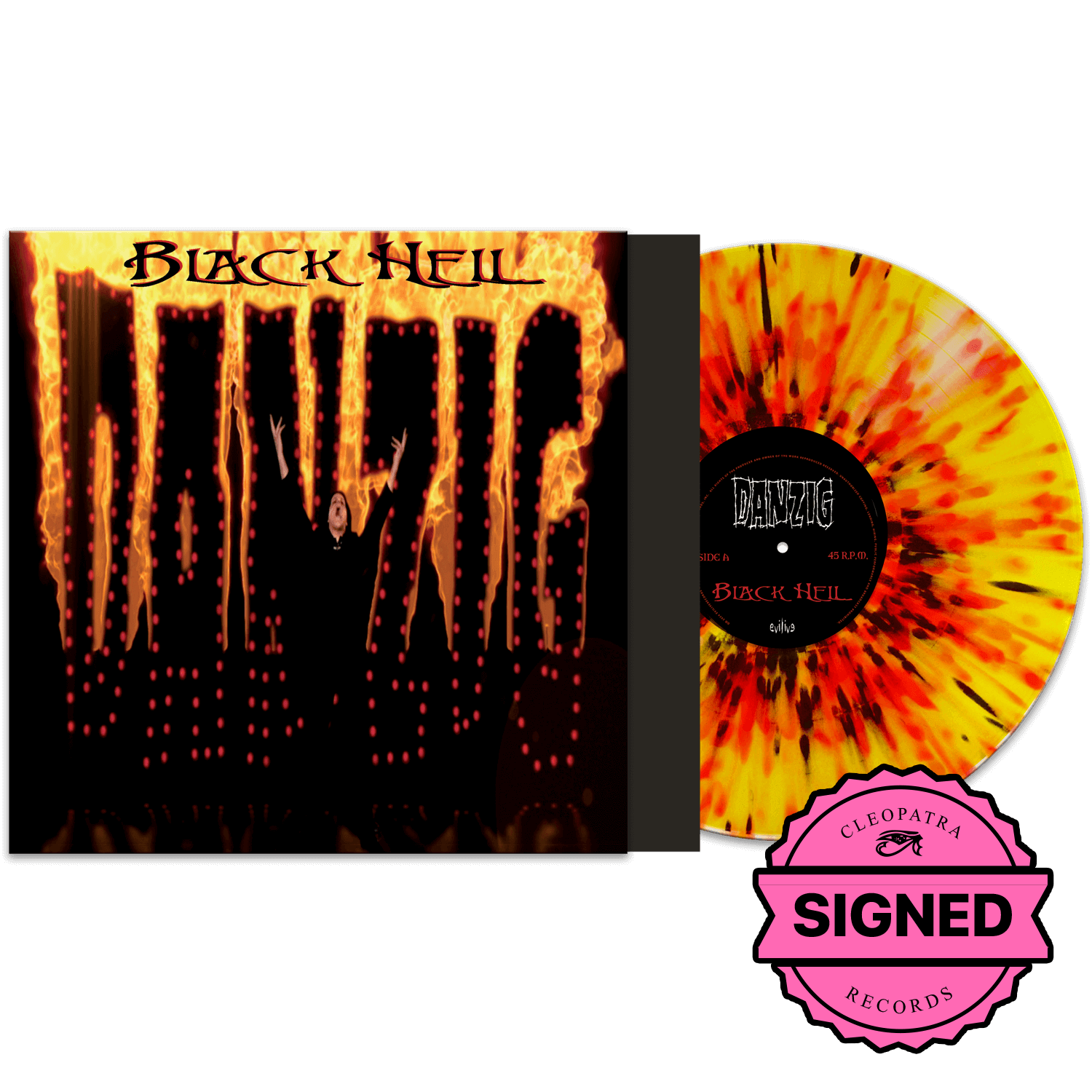 Danzig - Black Hell (Limited Edition Colored 12" Vinyl - Signed by Glenn Danzig)