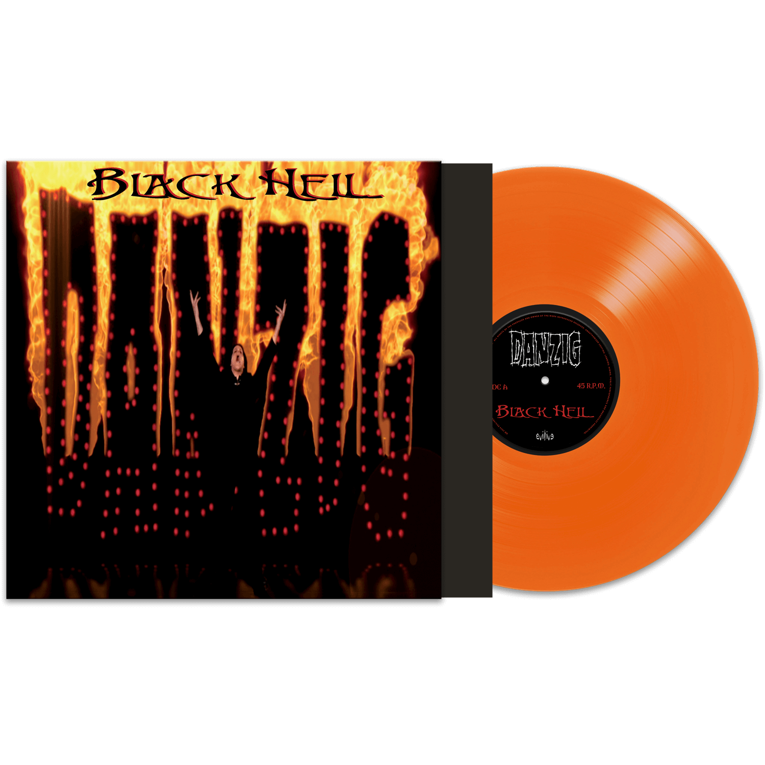 Danzig - Black Hell (Limited Edition Colored 12" Vinyl - Signed by Glenn Danzig) - Cleopatra Records