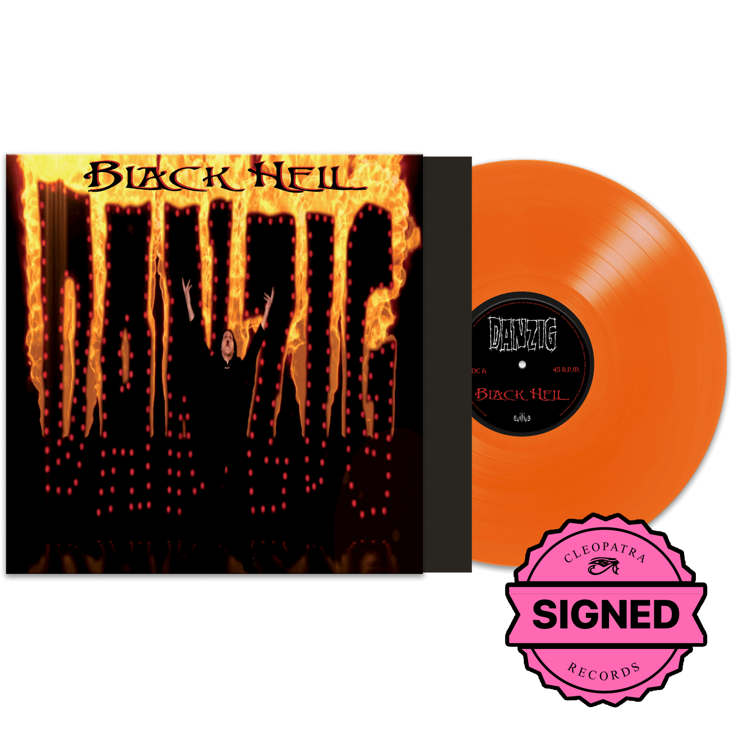 Danzig - Black Hell (Limited Edition Colored 12" Vinyl - Signed by Glenn Danzig)